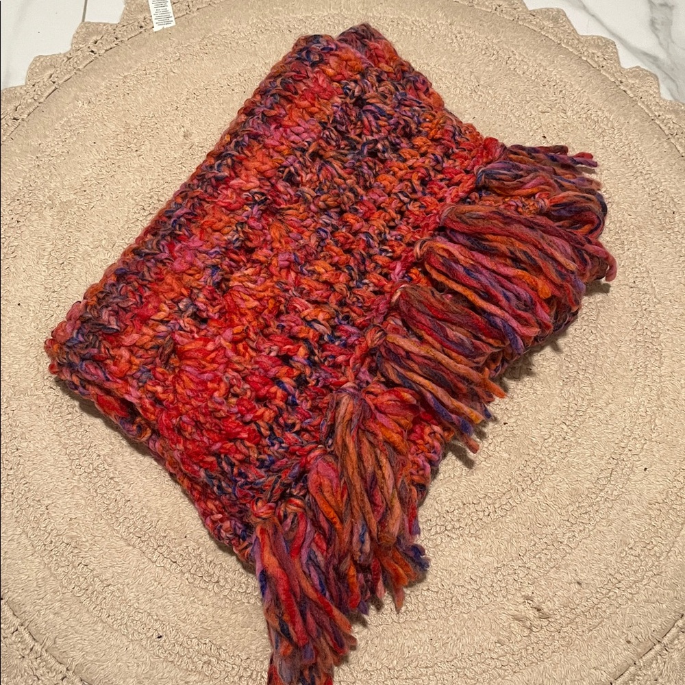 Colorful Knit Scarf